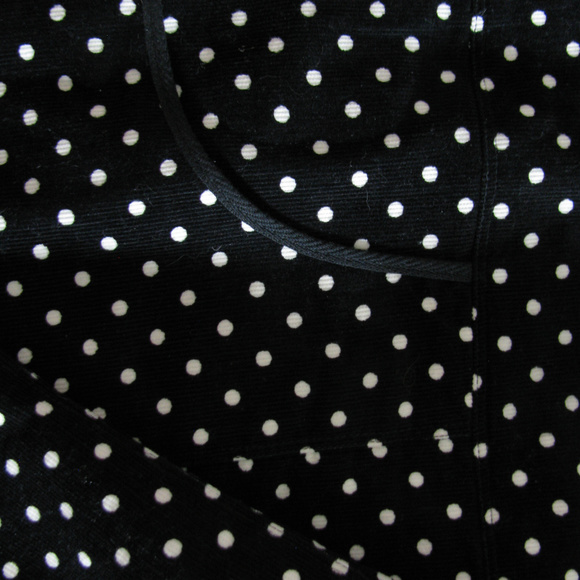G.H. Bass & Co. Polka Dot Corduroy Sz 12 Dress - Picture 2 of 8